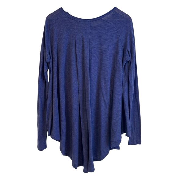 We The Free Aria Trapeze Long-Sleeve Purple Oversized Long Sleeve Top Size Small - Picture 5 of 10